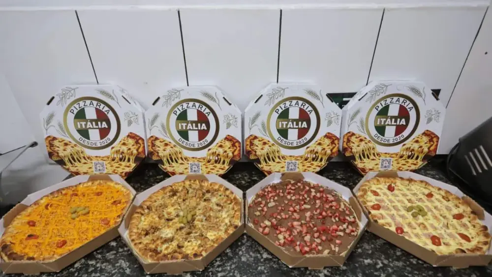 Dia da Pizza: Pizzaria Itália oferece sabores especiais por R$ 37,99