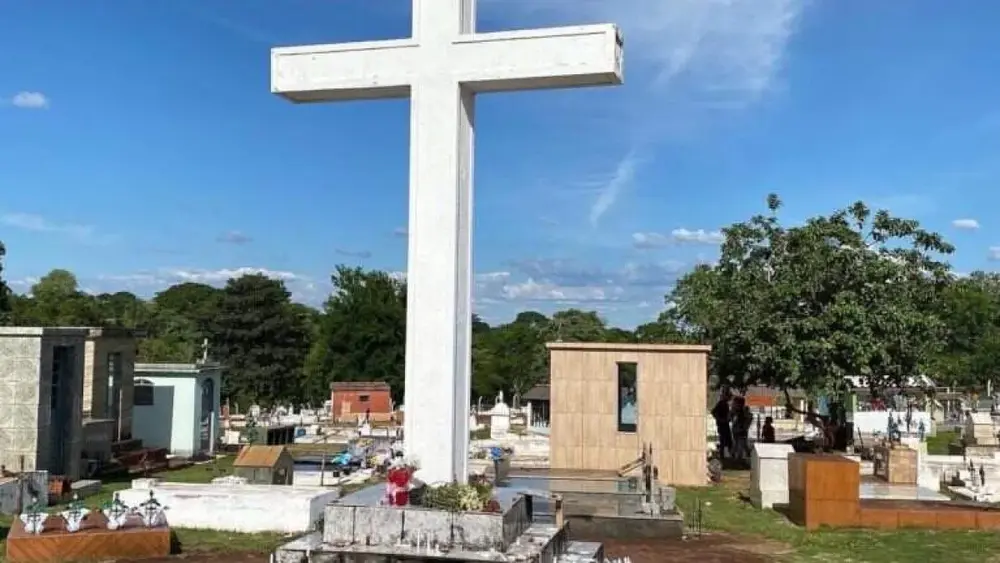 Túmulo de homem morto em confronto é violado em Jardim